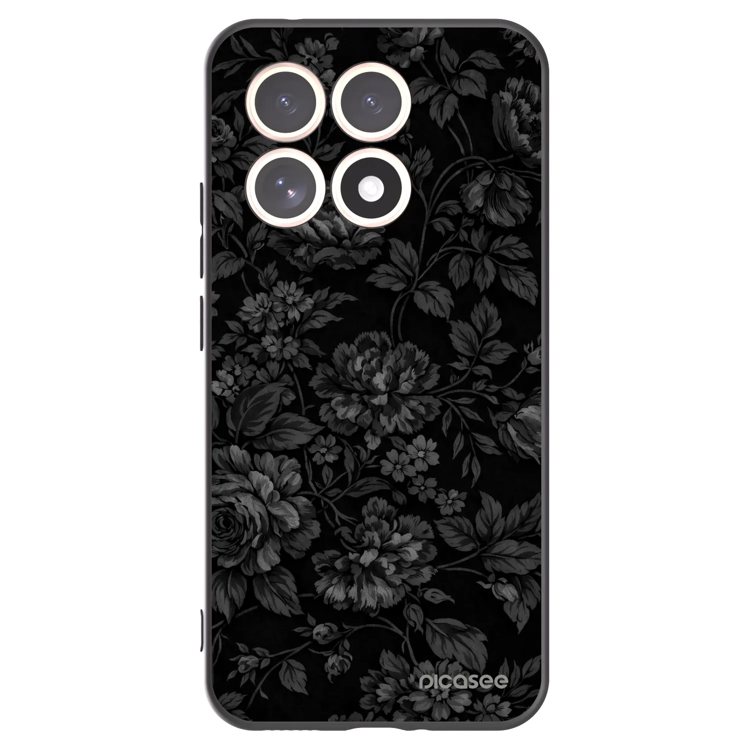 Picasee Xiaomi 15T Hülle - Schwarzes Silikon - Dark Romance