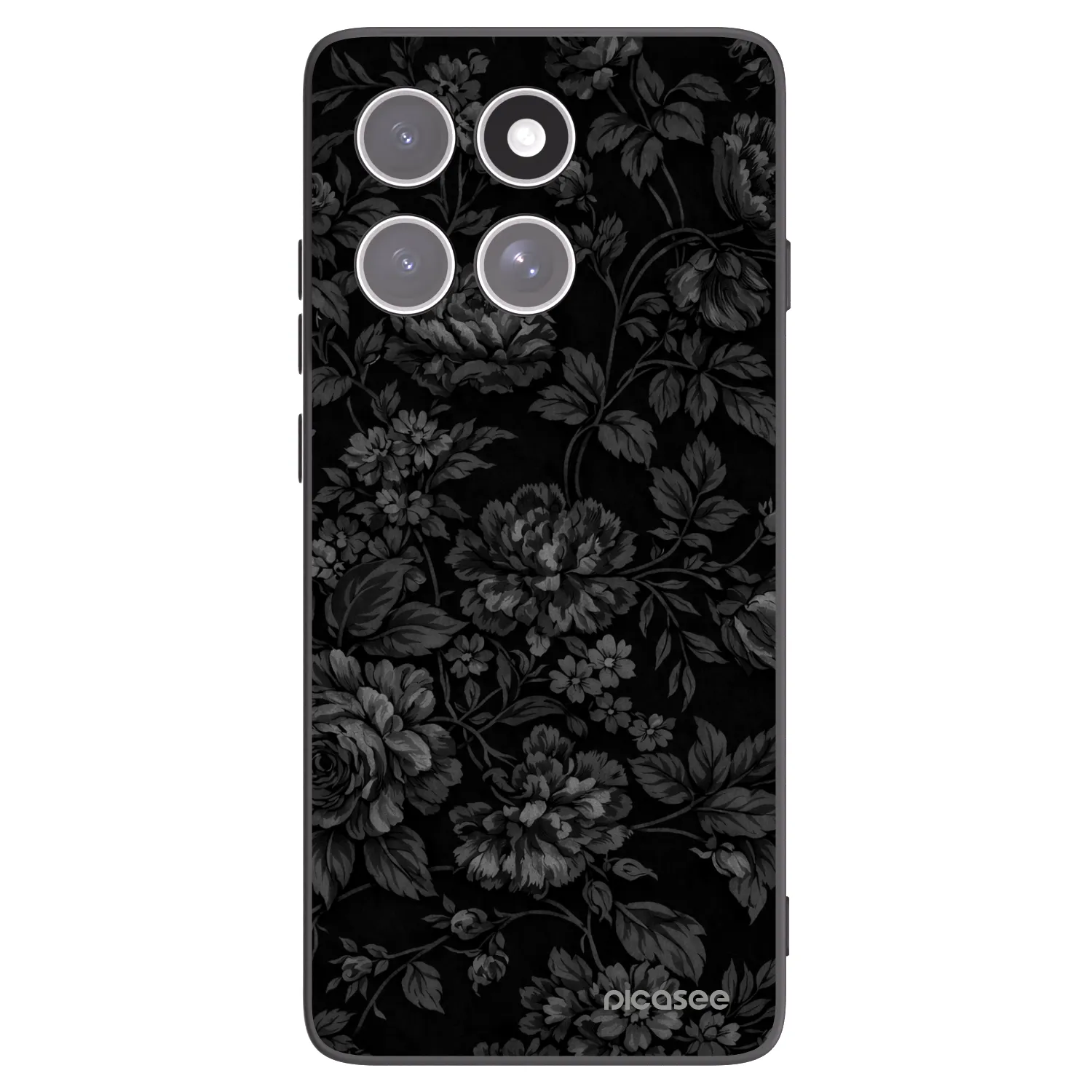 Picasee Motorola Edge 60 Fusion Hülle - Schwarzes Silikon - Dark Romance