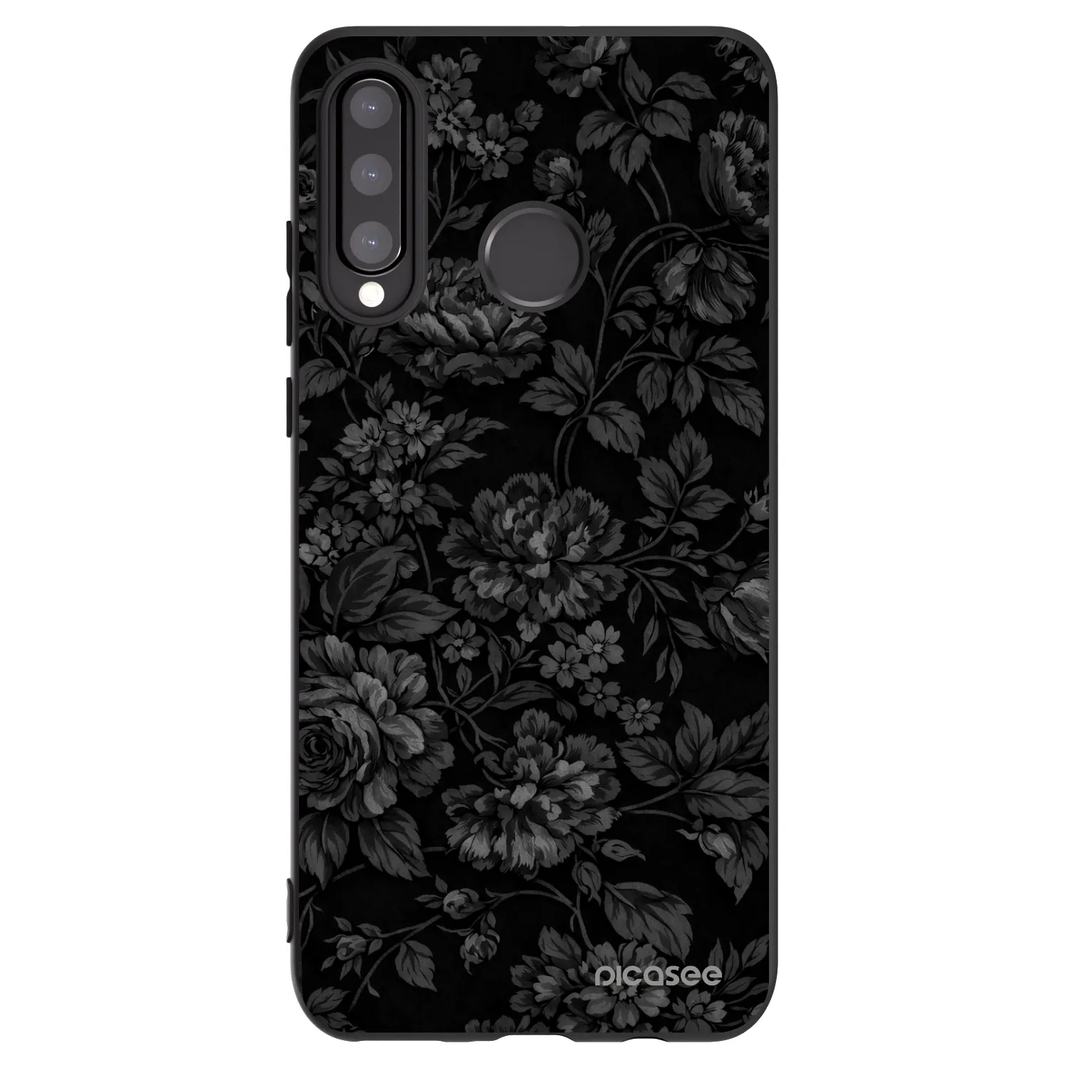 Picasee Huawei P30 Lite Hülle - Schwarzes Silikon - Dark Romance
