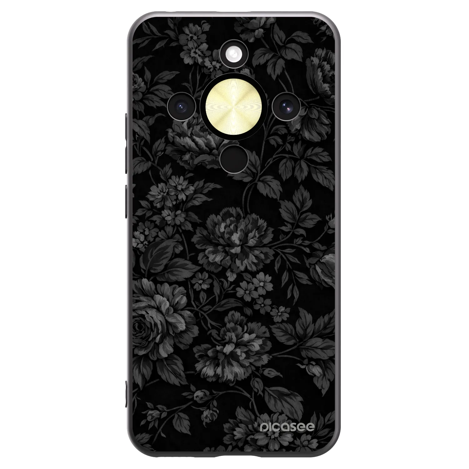 Picasee Honor Magic8 Lite 5G Hülle - Schwarzes Silikon - Dark Romance
