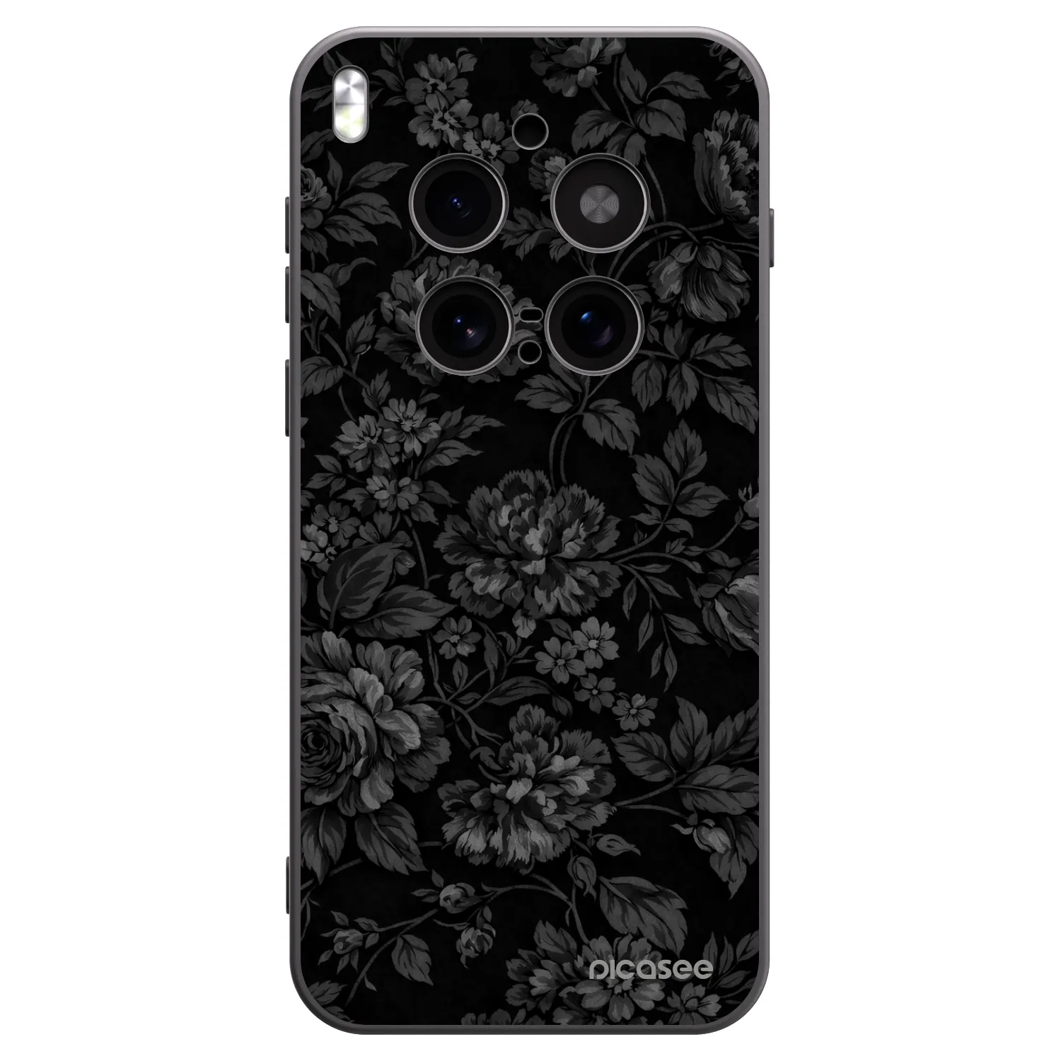 Picasee Vivo X300 Pro Hülle - Schwarzes Silikon - Dark Romance