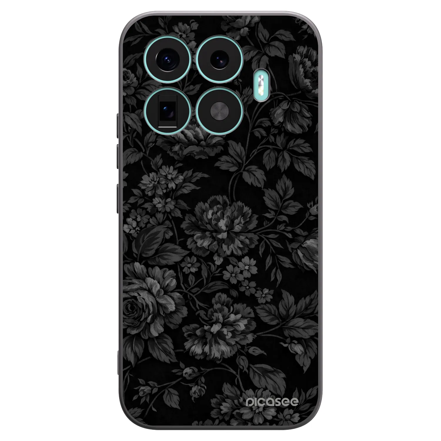 Picasee Xiaomi 17T Hülle - Schwarzes Silikon - Dark Romance
