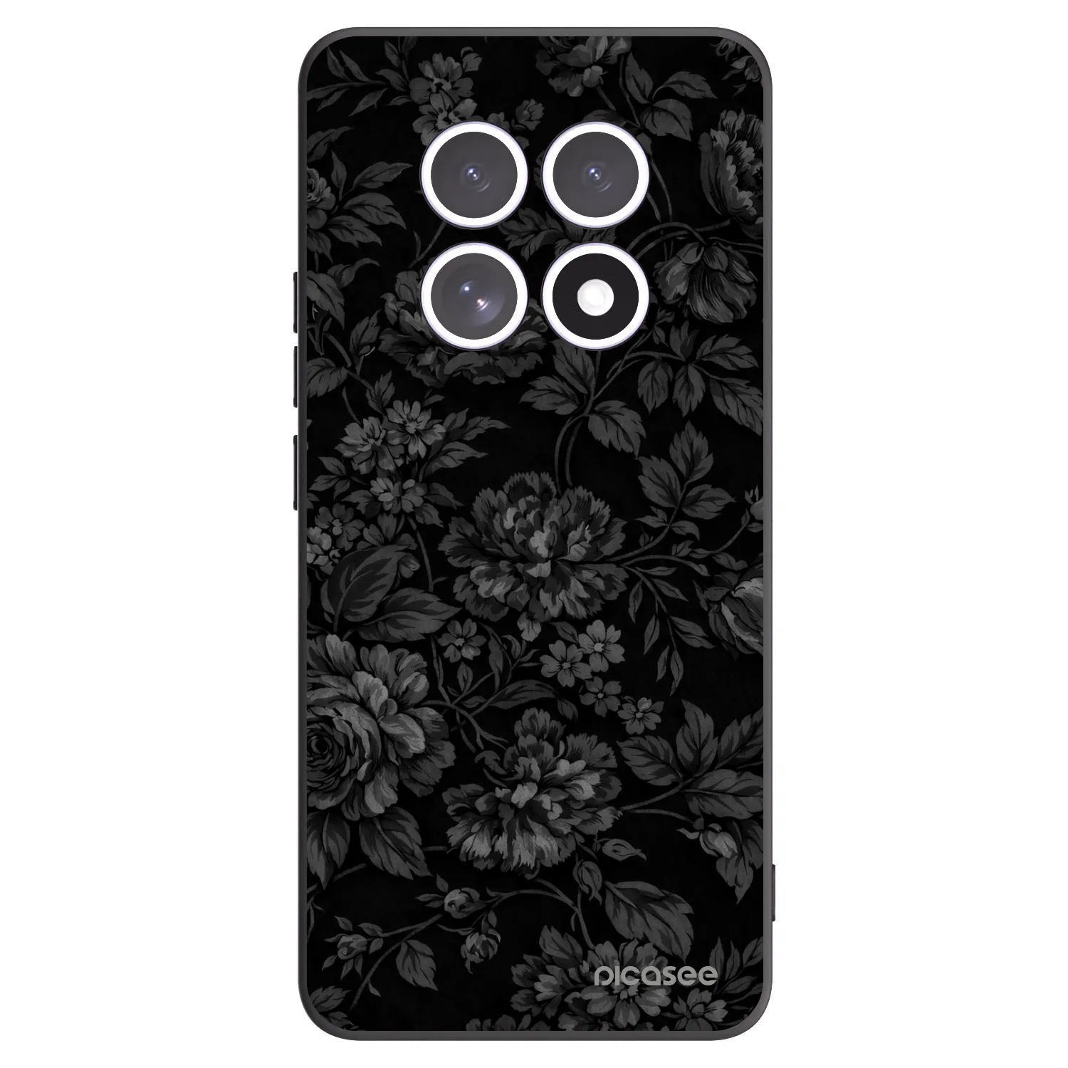 Picasee Xiaomi Redmi Note 15 5G Hülle - Schwarzes Silikon - Dark Romance