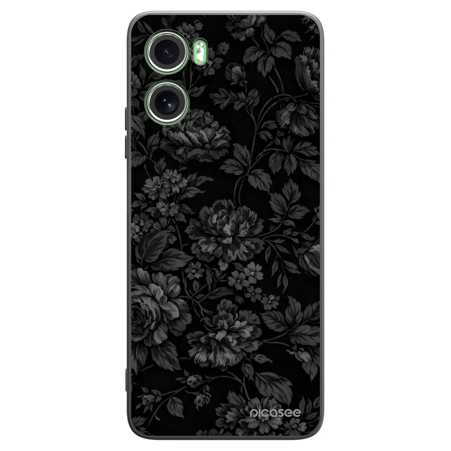 Picasee Motorola Moto G06 Hülle - Schwarzes Silikon - Dark Romance