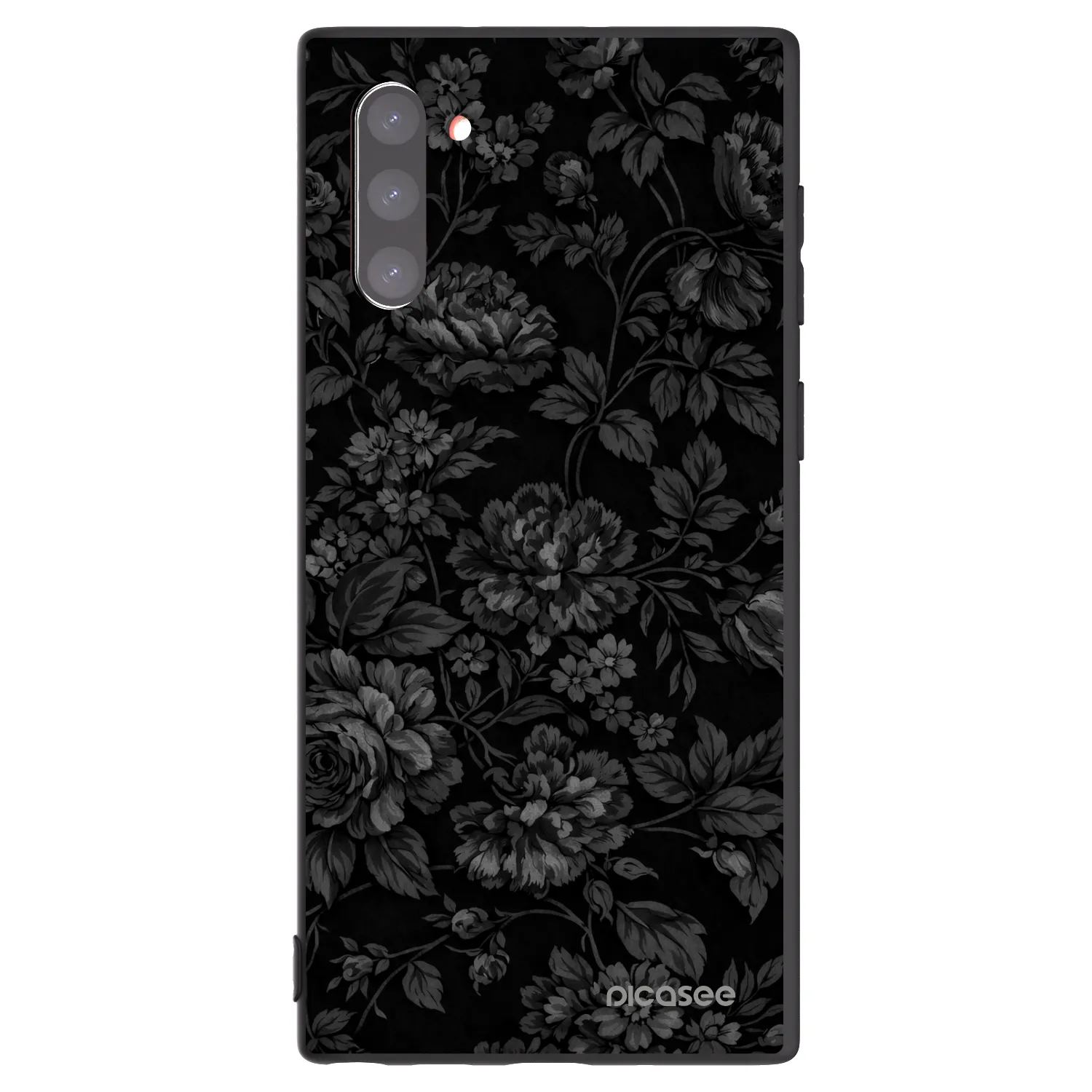 Picasee Samsung Galaxy Note 10 N970F Hülle - Schwarzes Silikon - Dark Romance