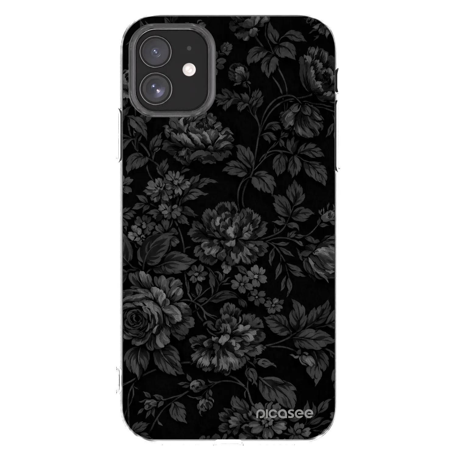 Picasee Apple iPhone 11 Hülle - Transparentes Silikon - Dark Romance