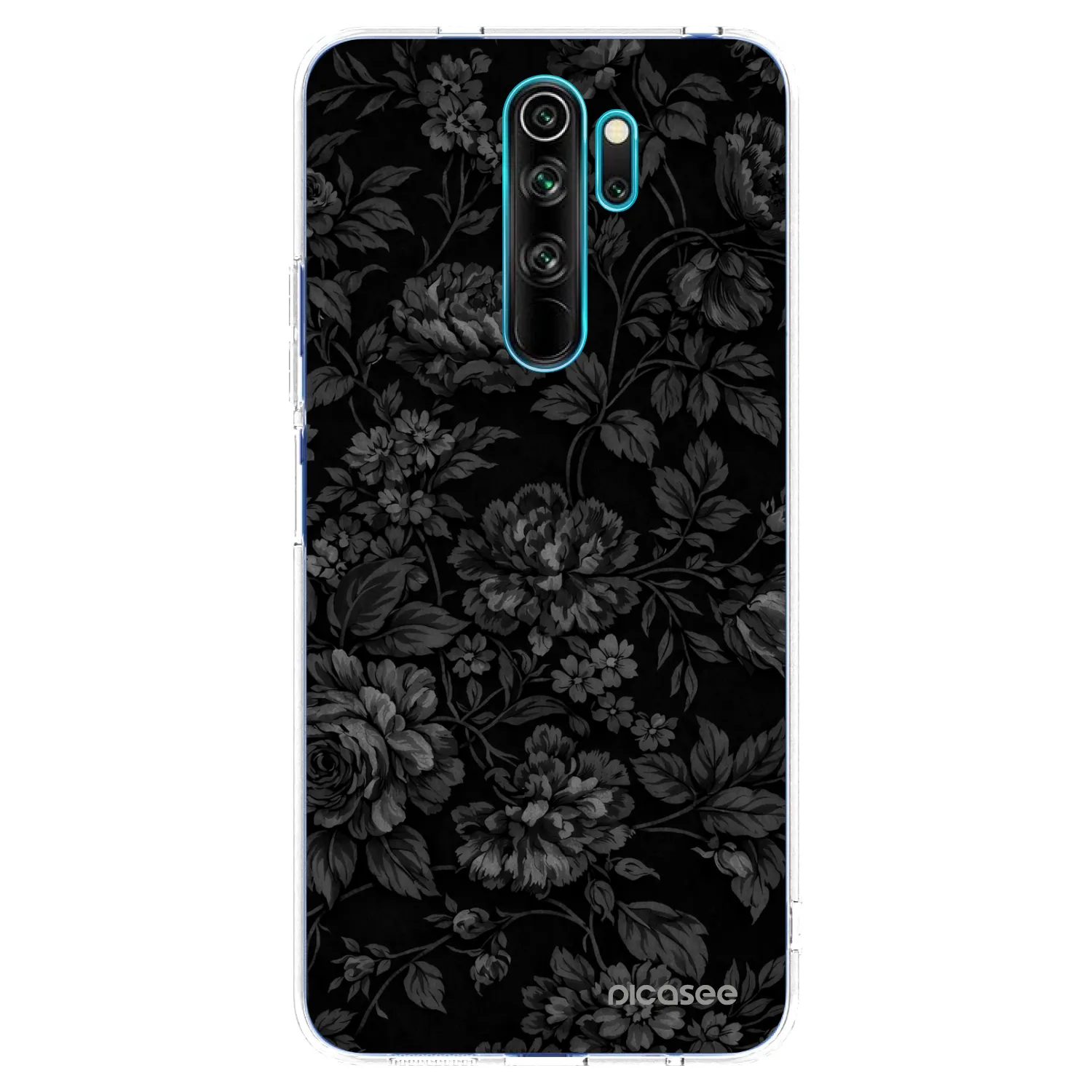 Picasee Xiaomi Redmi Note 8 Pro Hülle - Transparentes Silikon - Dark Romance