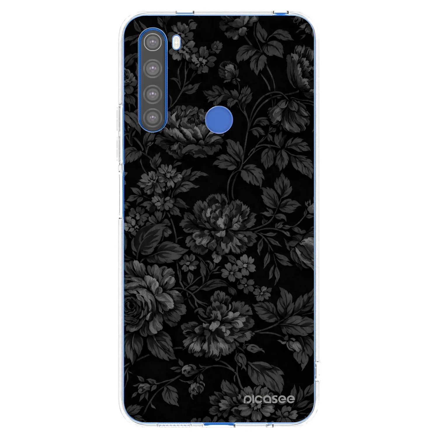Picasee Xiaomi Redmi Note 8T Hülle - Transparentes Silikon - Dark Romance