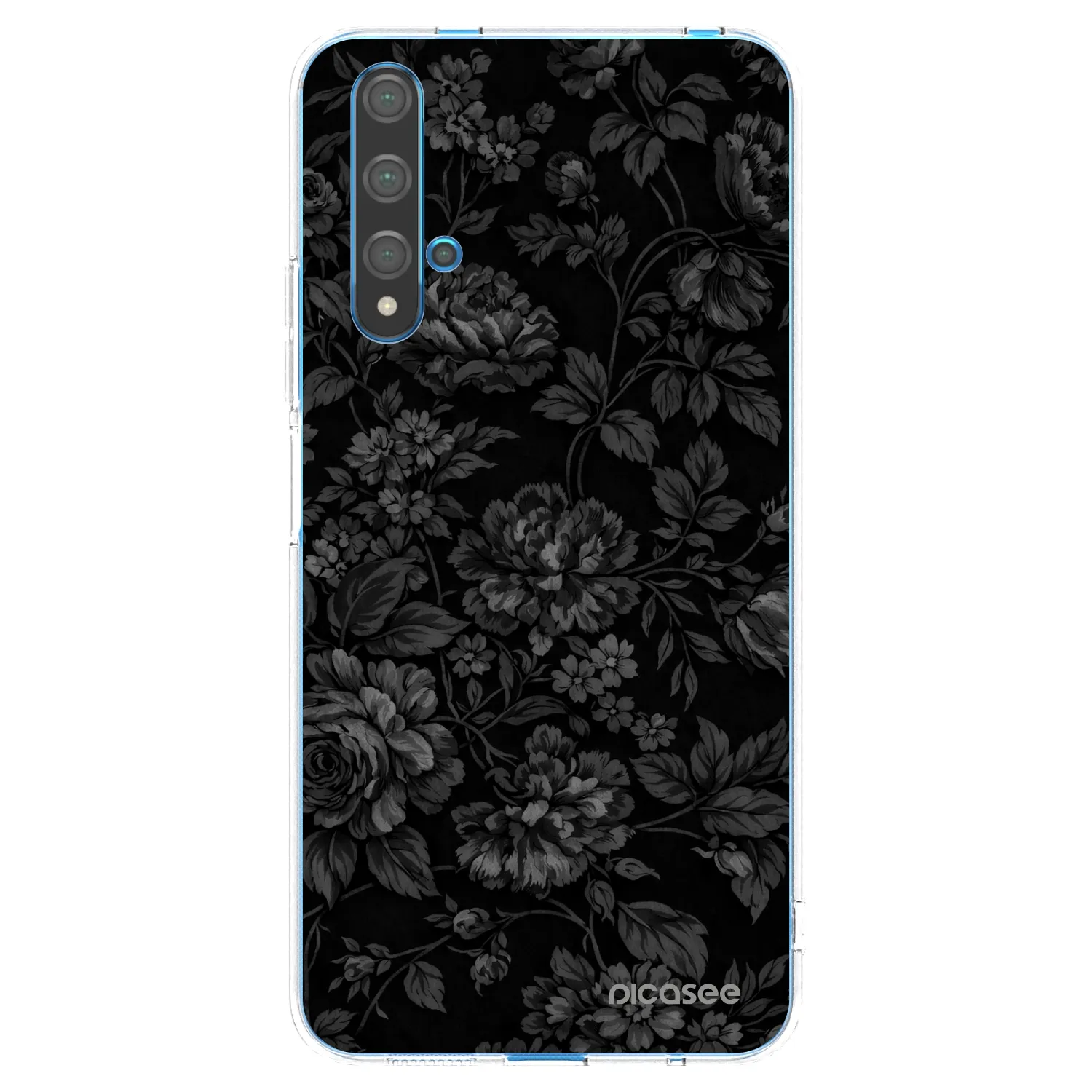 Picasee Huawei Nova 5T Hülle - Transparentes Silikon - Dark Romance