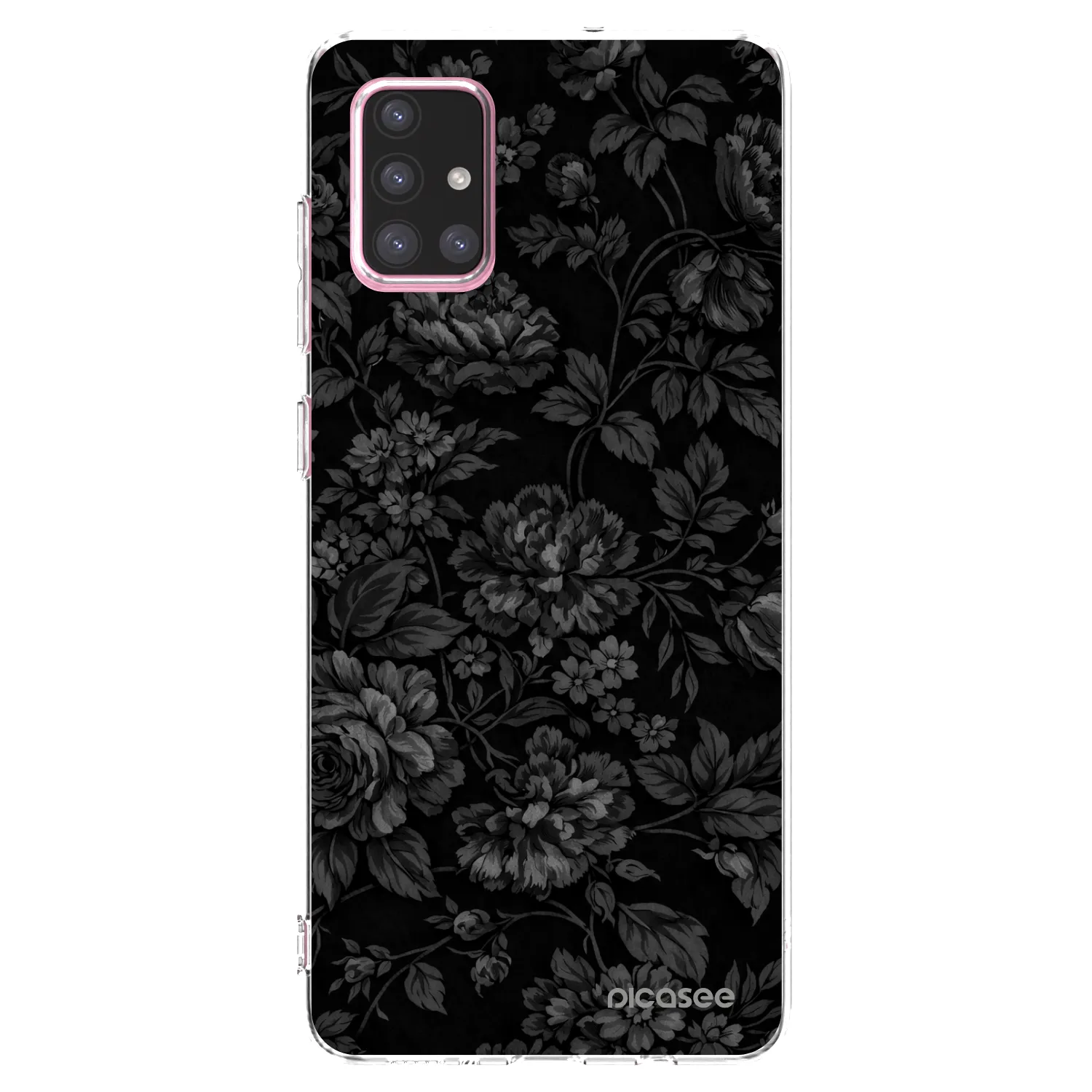 Picasee Samsung Galaxy A71 A715F Hülle - Transparentes Silikon - Dark Romance