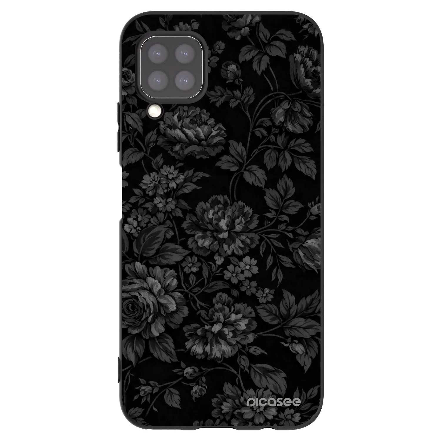 Picasee Huawei P40 Lite Hülle - Schwarzes Silikon - Dark Romance