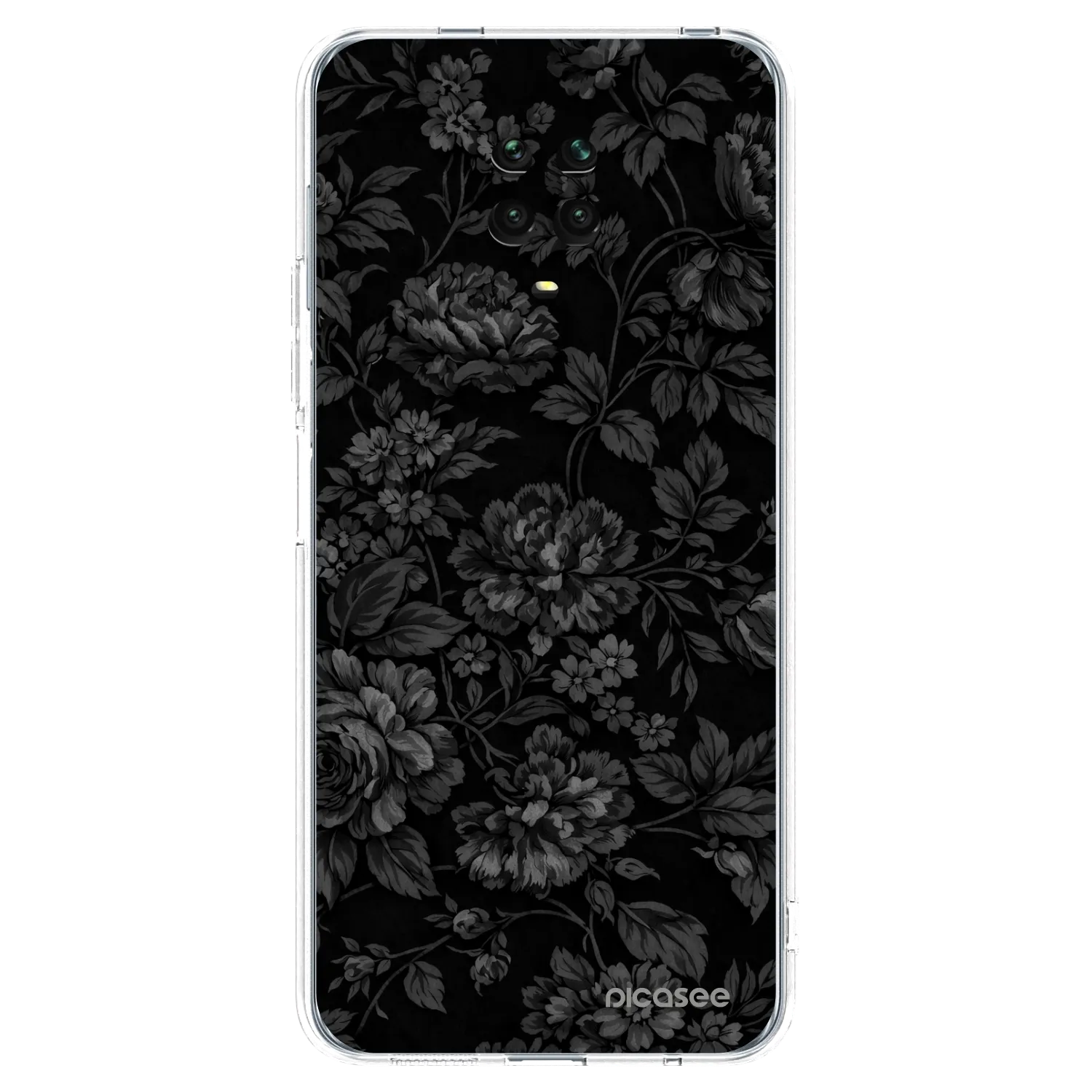 Picasee Xiaomi Redmi Note 9 Pro Hülle - Transparentes Silikon - Dark Romance