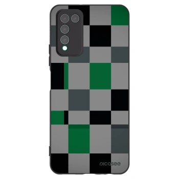Hülle für Honor 10X Lite - Block Grid