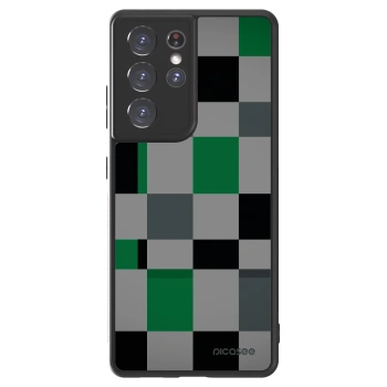 Hülle für Samsung Galaxy S21 Ultra 5G G998B - Block Grid