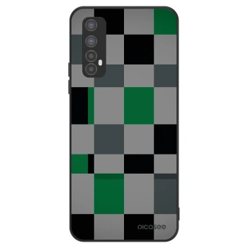 Hülle für Realme 7 - Block Grid