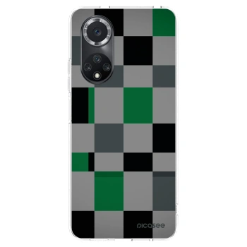 Picasee Huawei Nova 9 SE Hülle - Transparentes Silikon - Block Grid