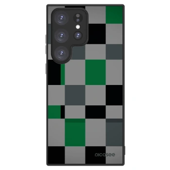 Picasee ULTIMATE CASE für Samsung Galaxy S23 Ultra 5G - Block Grid