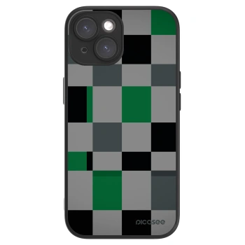 Picasee ULTIMATE CASE MagSafe für Apple iPhone 15 - Block Grid