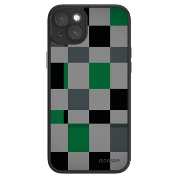 Picasee ULTIMATE CASE für Apple iPhone 15 Plus - Block Grid