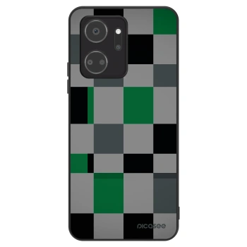 Hülle für Honor X7a - Block Grid