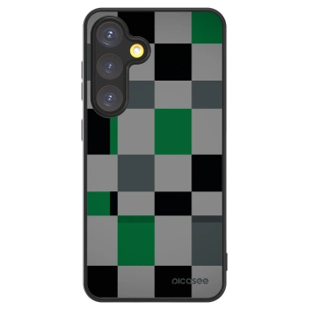 Picasee ULTIMATE CASE PowerShare für Samsung Galaxy S24 S921B 5G - Block Grid