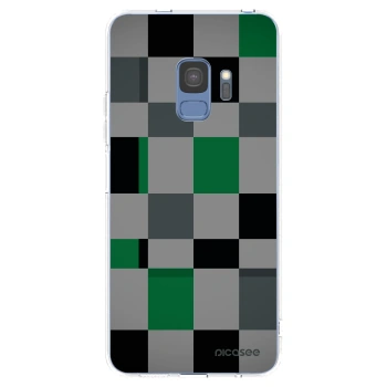 Hülle für Samsung Galaxy S9 G960F - Block Grid