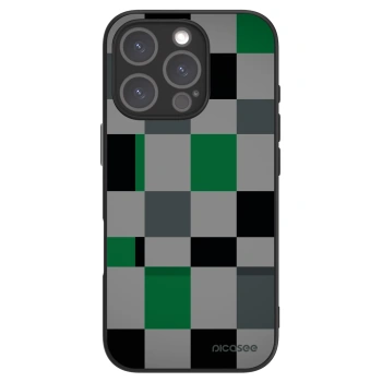 Picasee ULTIMATE CASE MagSafe für Apple iPhone 16 Pro - Block Grid