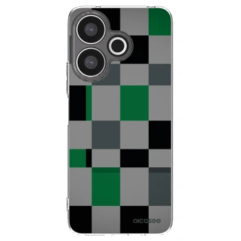 Picasee Xiaomi Redmi 13 4G Hülle - Transparentes Silikon - Block Grid