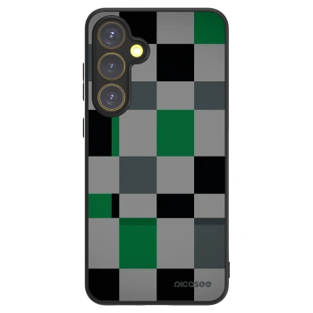 Picasee ULTIMATE CASE PowerShare für Samsung Galaxy S24 FE S721B - Block Grid