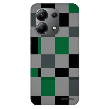 Picasee Fashion Case für Xiaomi Redmi Note 13 4G - Block Grid