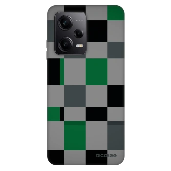 Hülle für Xiaomi Redmi Note 12 Pro 5G - Block Grid