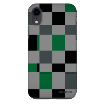 Hülle für Apple iPhone XR - Block Grid