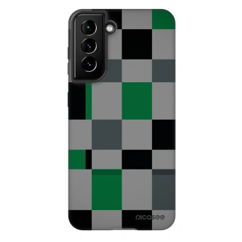Hülle für Samsung Galaxy S21 5G G991B - Block Grid