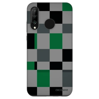 Hülle für Huawei P30 Lite - Block Grid