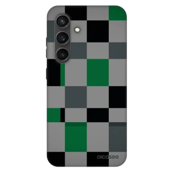Hülle für Samsung Galaxy S24 S921B 5G - Block Grid