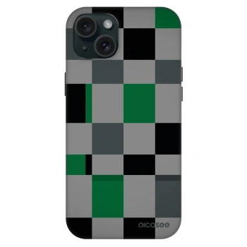 Hülle für Apple iPhone 15 Plus - Block Grid