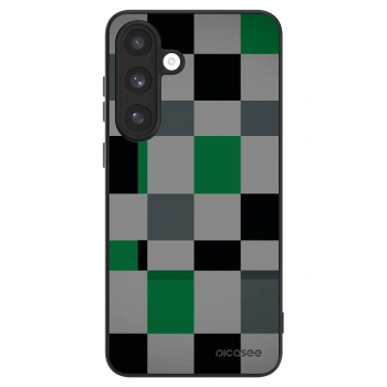 Picasee ULTIMATE CASE PowerShare für Samsung Galaxy S25 FE 5G - Block Grid