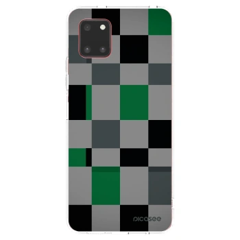Picasee Samsung Galaxy Note 10 Lite N770F Hülle - Transparentes Silikon - Block Grid