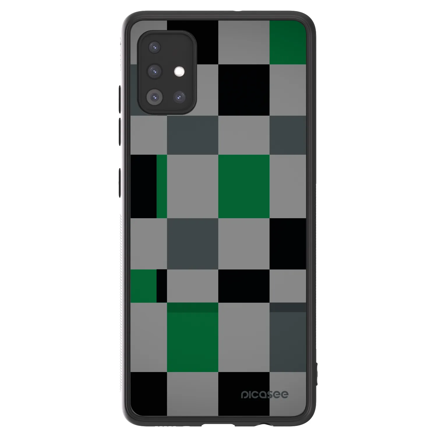 Picasee ULTIMATE CASE für Samsung Galaxy A51 A515F - Block Grid