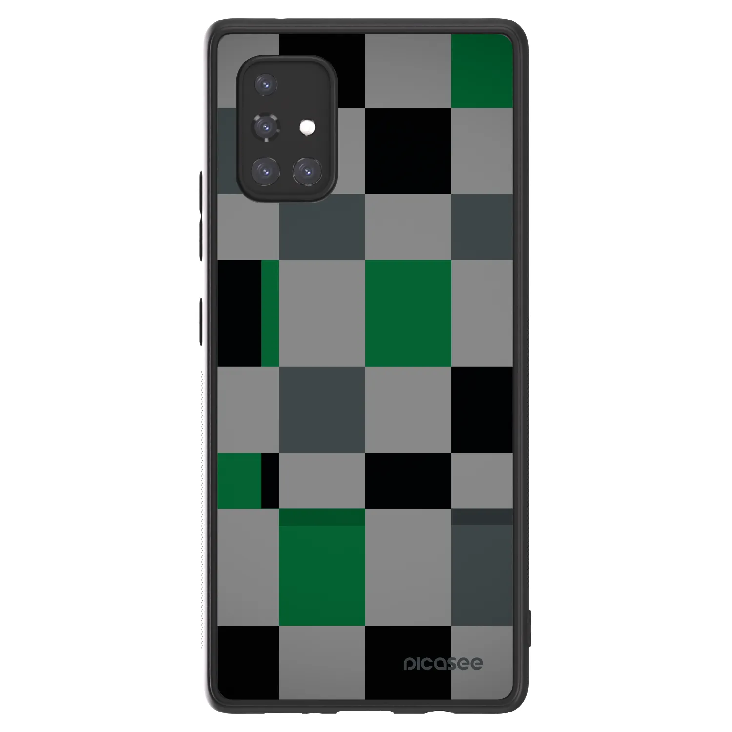 Picasee ULTIMATE CASE für Samsung Galaxy A71 A715F - Block Grid