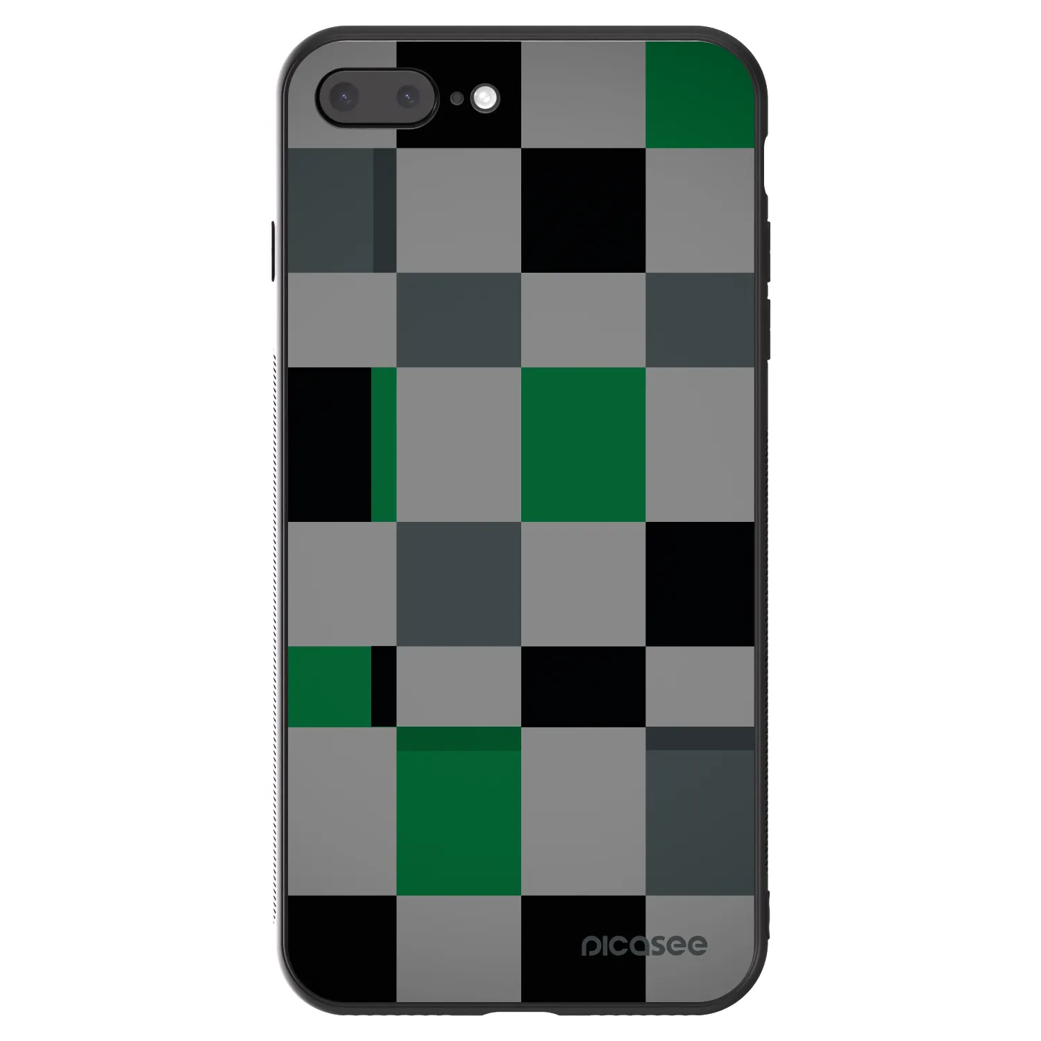 Picasee ULTIMATE CASE für Apple iPhone 7 Plus - Block Grid