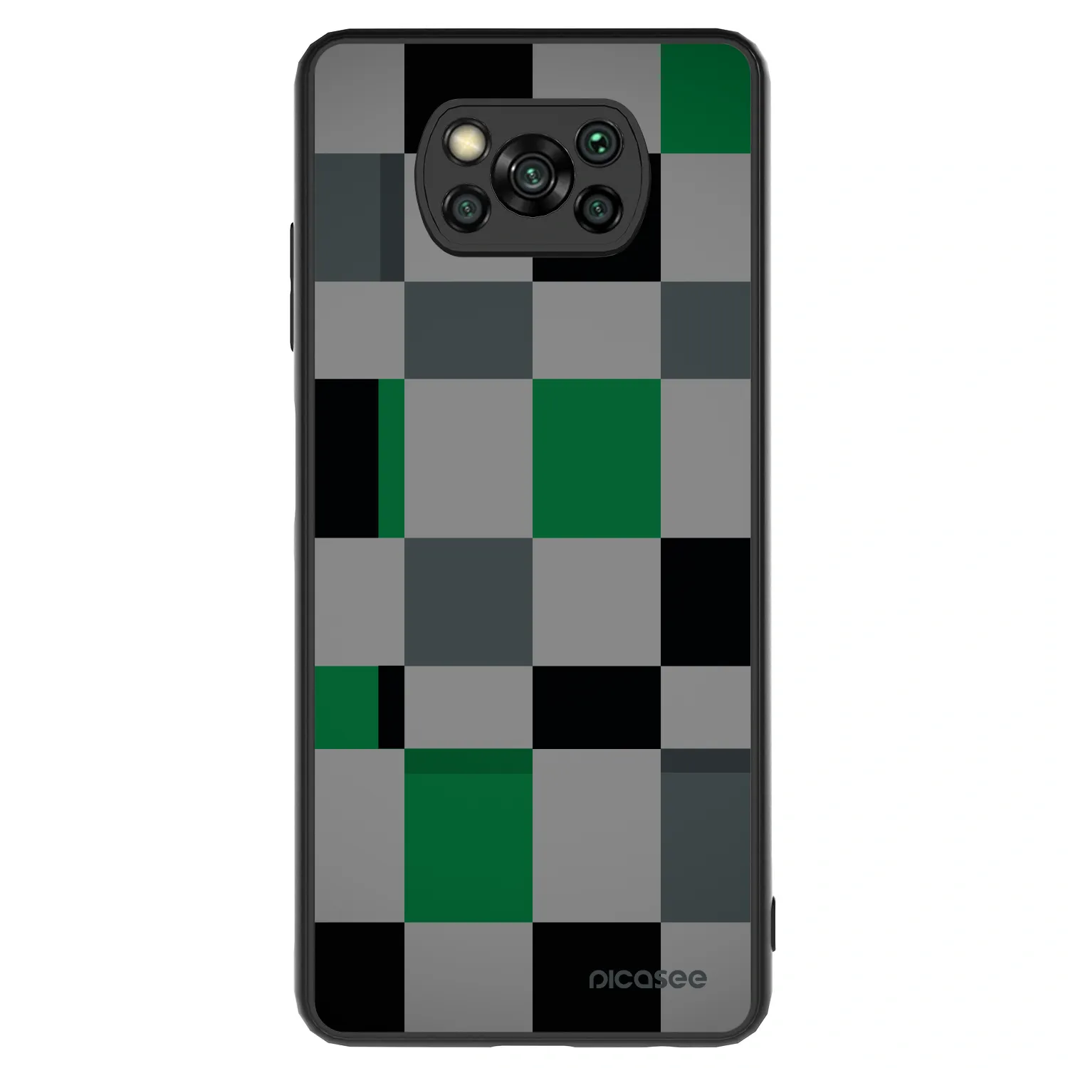 Picasee ULTIMATE CASE für Xiaomi Poco X3 - Block Grid