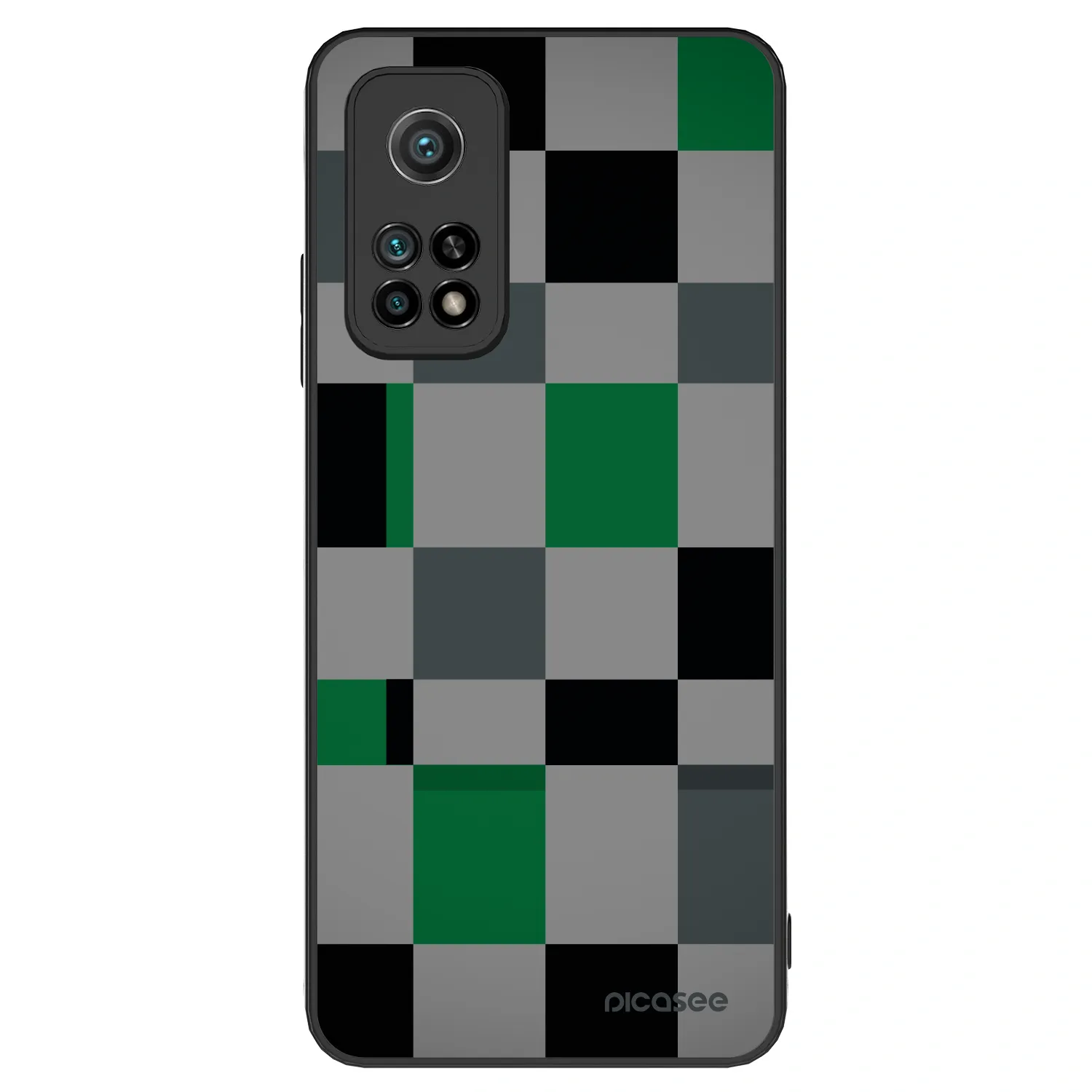 Picasee ULTIMATE CASE für Xiaomi Mi 10T Pro - Block Grid