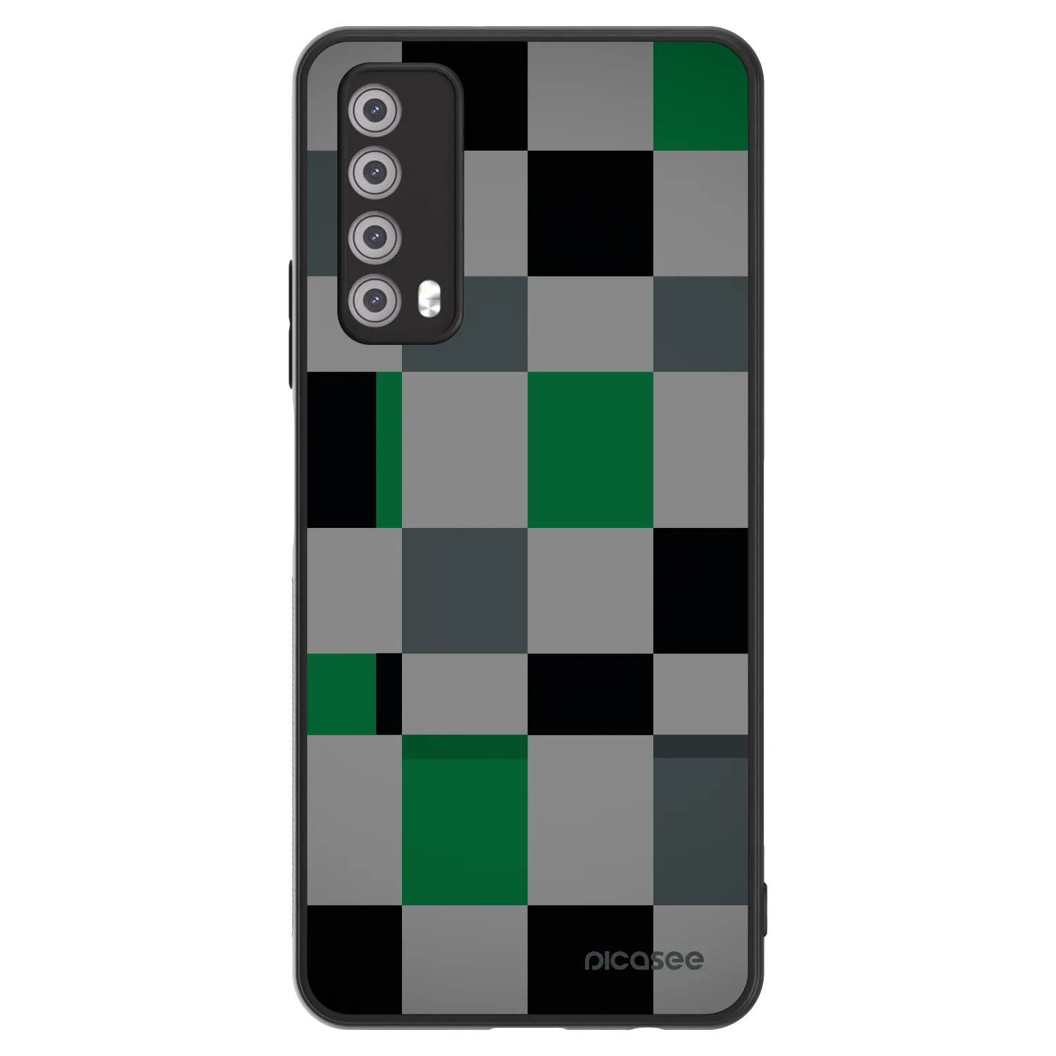 Picasee ULTIMATE CASE für Huawei P Smart 2021 - Block Grid