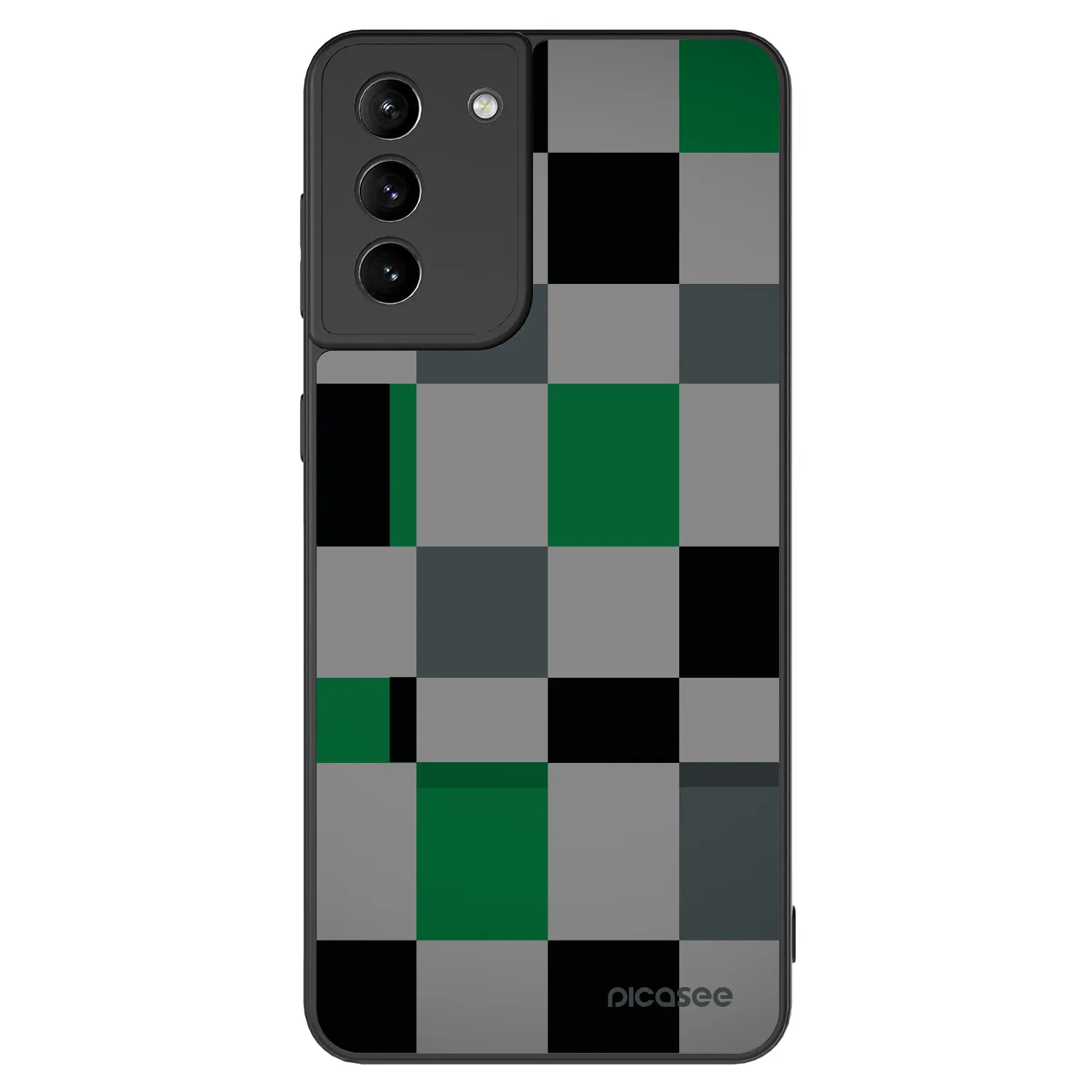 Picasee ULTIMATE CASE für Samsung Galaxy S21+ 5G G996F - Block Grid