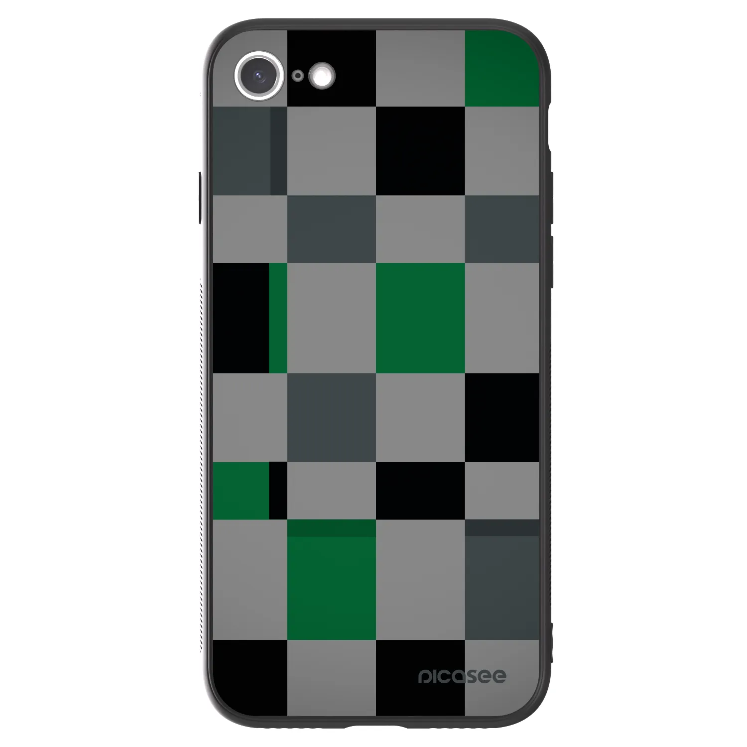 Picasee ULTIMATE CASE für Apple iPhone SE 2020 - Block Grid