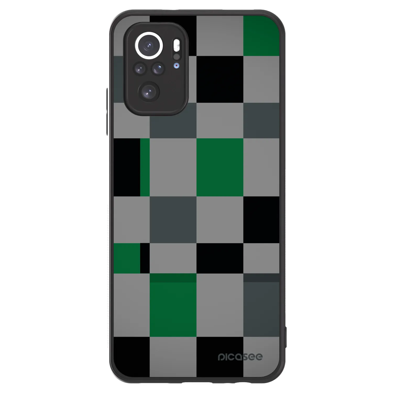 Picasee ULTIMATE CASE für Xiaomi Redmi Note 10S - Block Grid