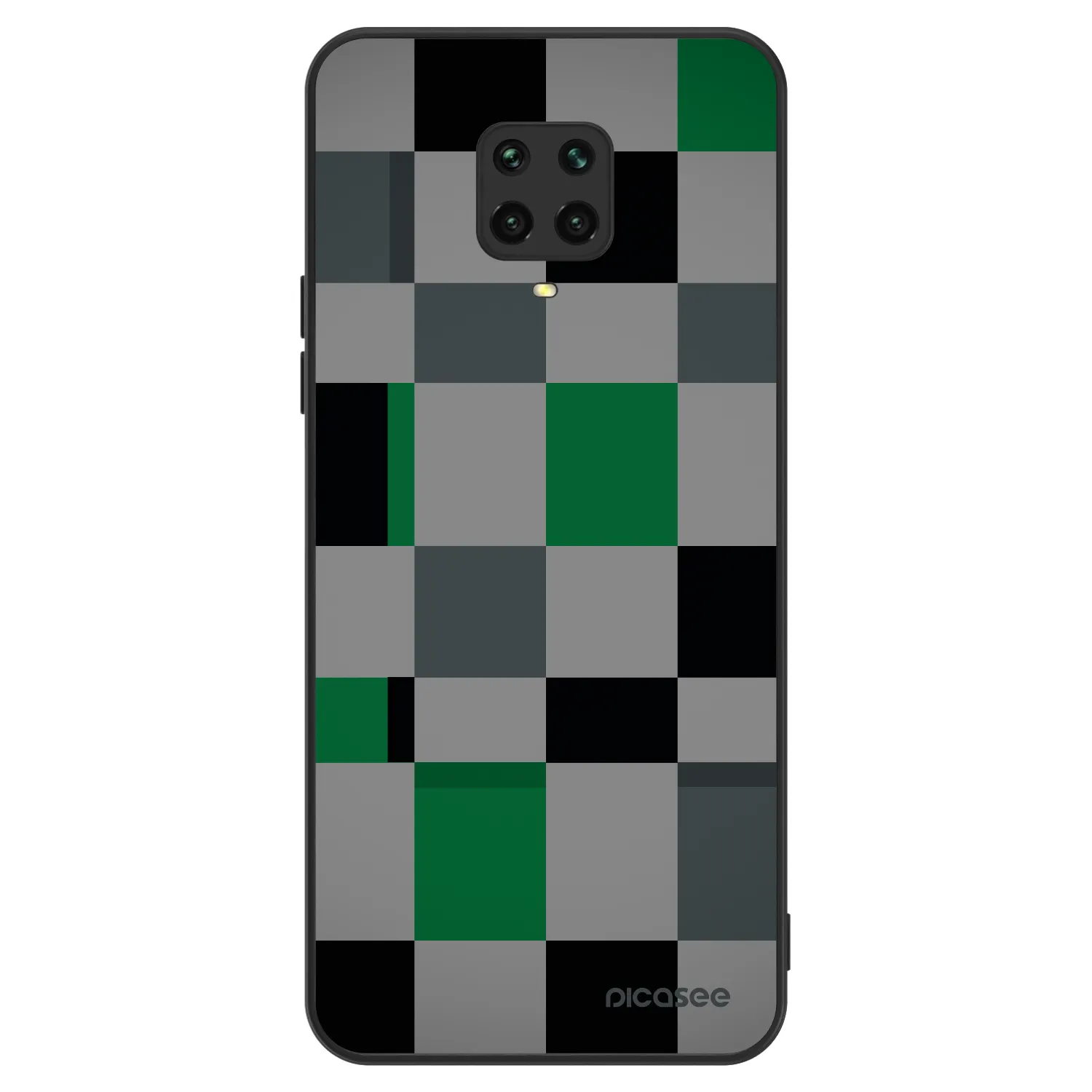 Picasee ULTIMATE CASE für Xiaomi Redmi Note 9S - Block Grid