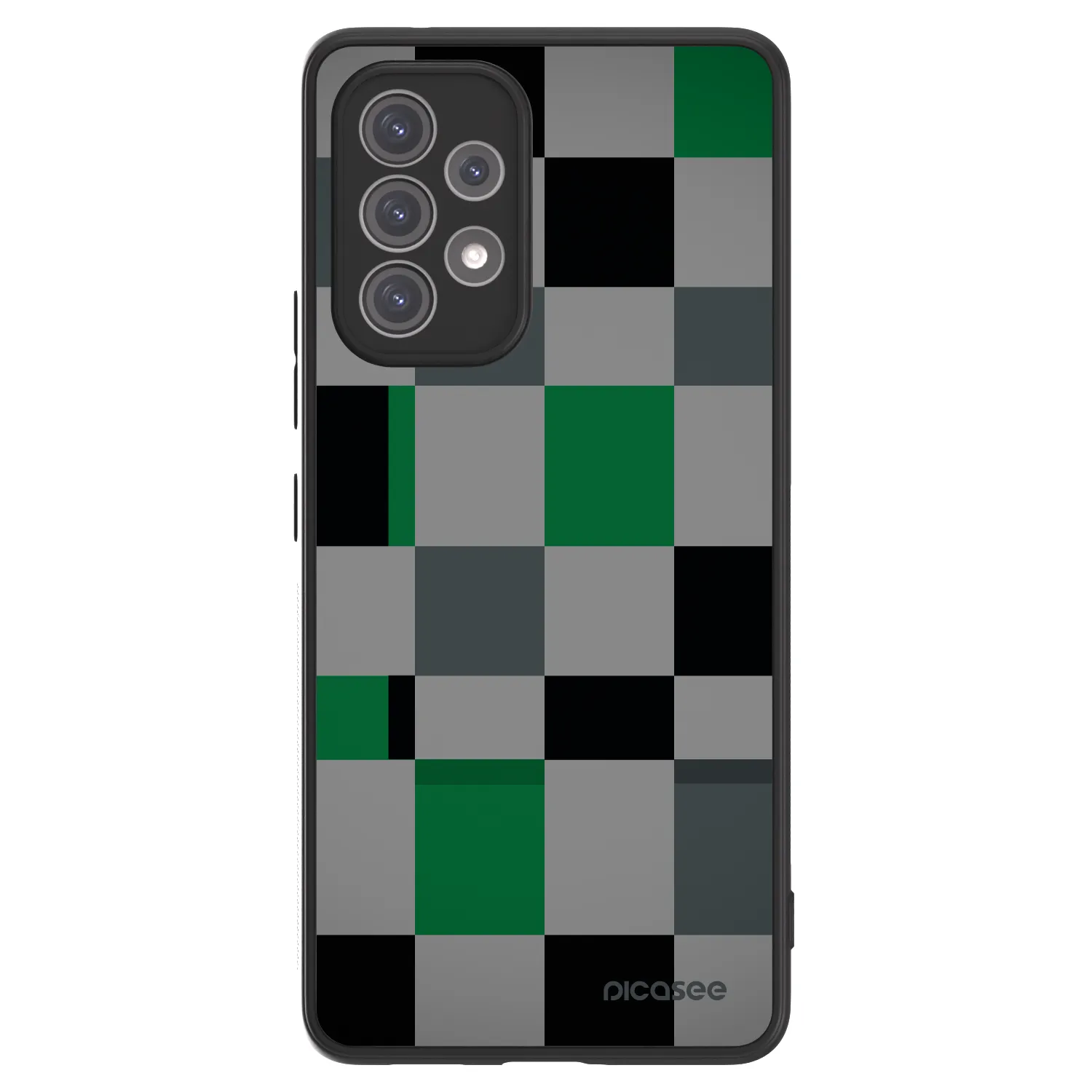 Picasee ULTIMATE CASE für Samsung Galaxy A52s 5G A528B - Block Grid
