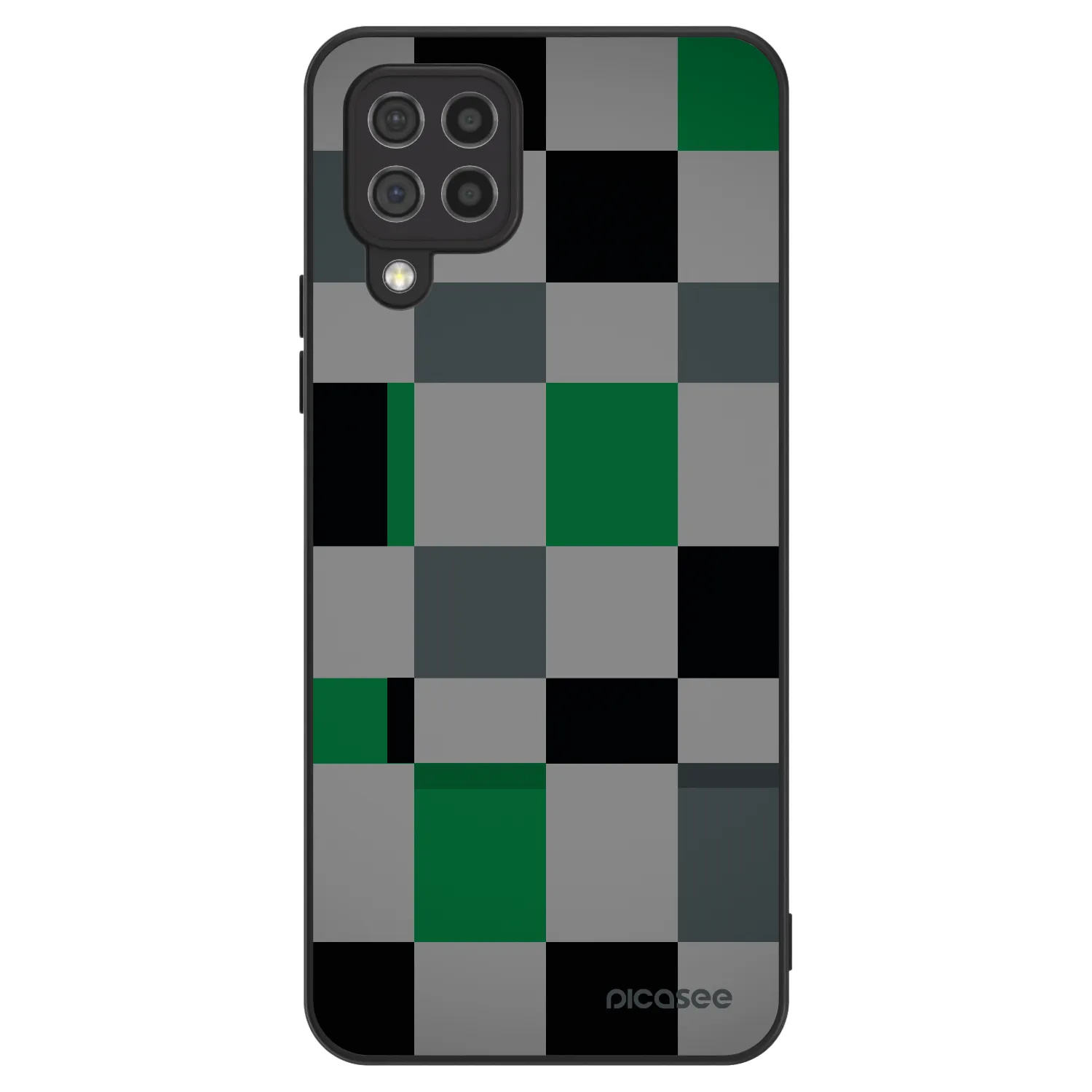 Picasee ULTIMATE CASE für Samsung Galaxy A22 A225F 4G - Block Grid